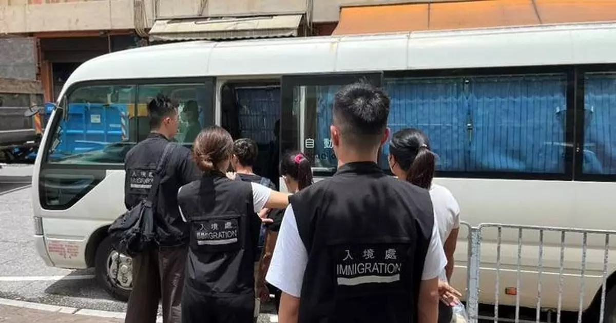 Hong Kong's Immigration Department Arrests 20 Illegal Workers in Territory-Wide Operations Twilight and Champion