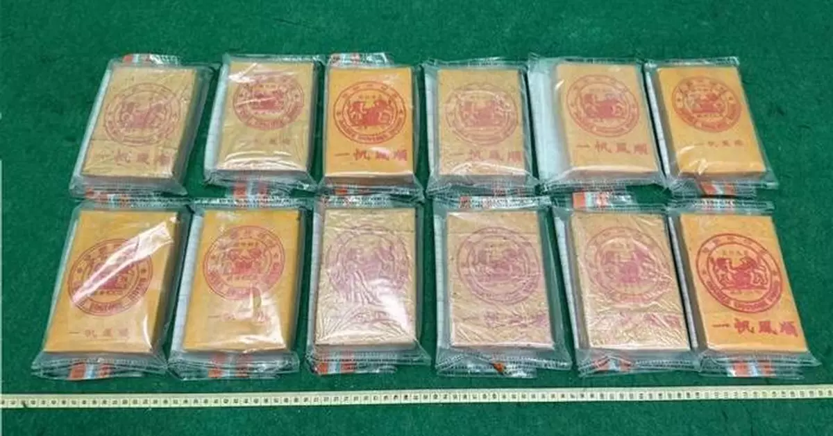 Hong Kong Customs Seizes 4kg Heroin, Arrests 21-Year-Old Passenger at Airport.