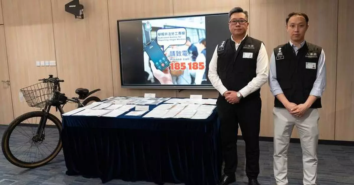 Immigration Department Arrests Twelve in Anti-Illegal Worker Operation Lightshadow Across Hong Kong.