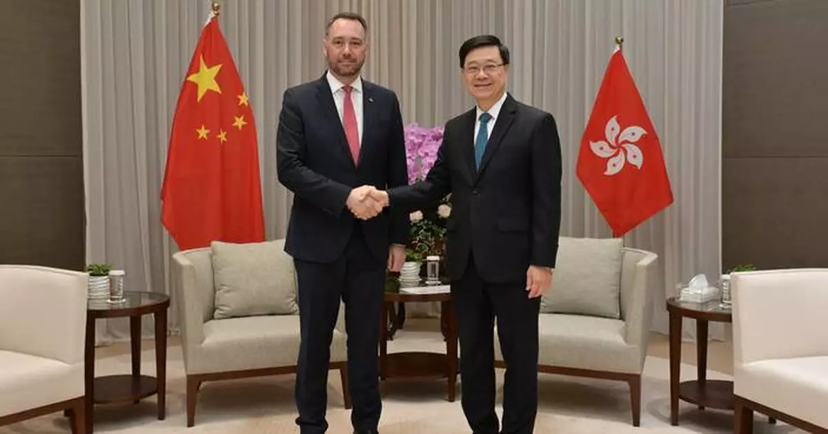 Hong Kong and Belgium Aim to Strengthen Cooperation in Trade, Innovation, and Development.