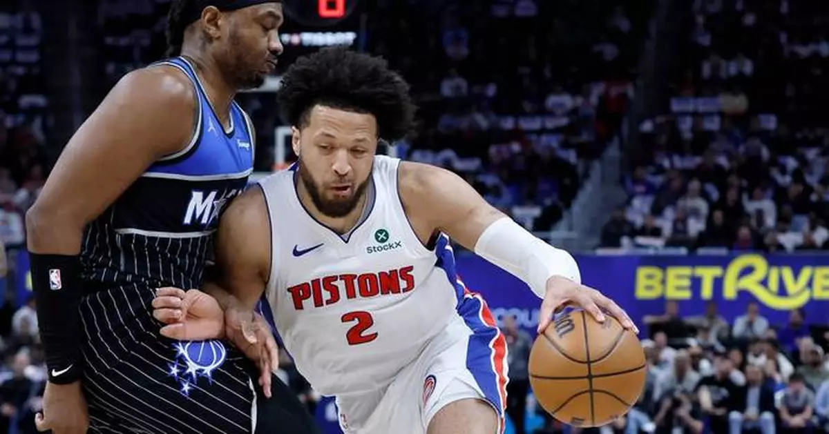 Cunningham scores 45, Pistons beat Magic to avoid elimination