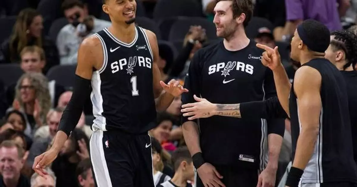 Wembanyama suffers left rib contusion vs 76ers, his status for last 3 regular-season games unknown