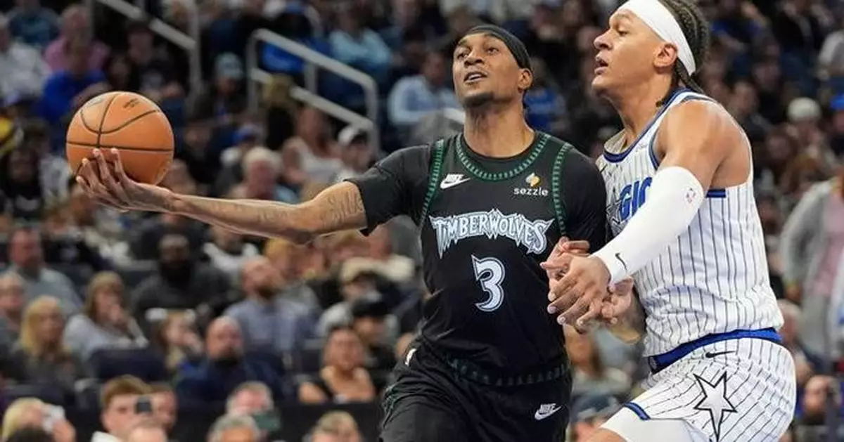 Magic beat Timberwolves 132-120 as Paolo Banchero scores 20 and Orlando wins 4th straight