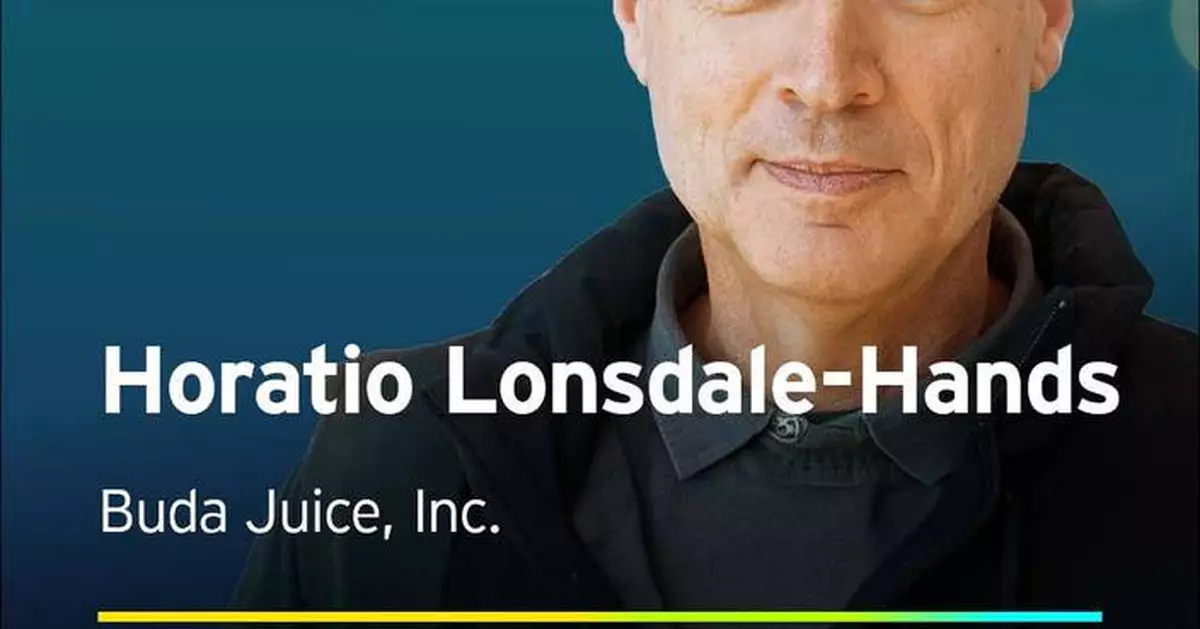 Buda Juice CEO Horatio Lonsdale-Hands Named Finalist For The EY US Entrepreneur Of The Year 2026 Southwest Award