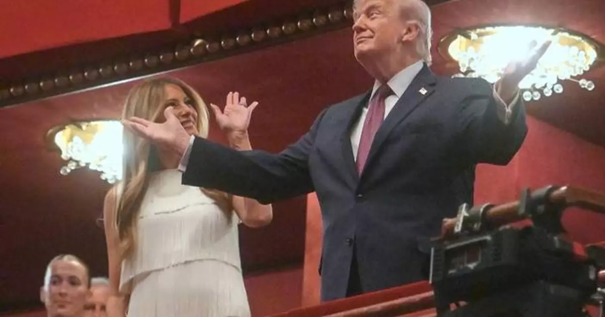 Trump mostly cheered while attending opening night of 'Chicago' at the Kennedy Center