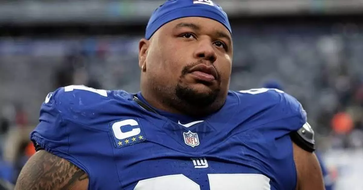 Bengals get star defensive tackle Dexter Lawrence from Giants for 10th overall pick, AP sources say