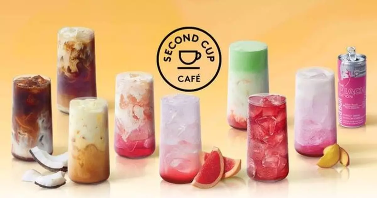Second Cup Unveils Spring-Summer Beverage Lineup, Blending Tropical Flavours With Canadian-Inspired Indulgence