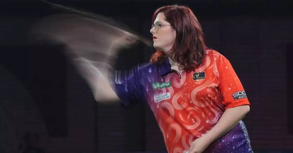 Transgender darts pro says she 'just got retired' by governing body's policy change