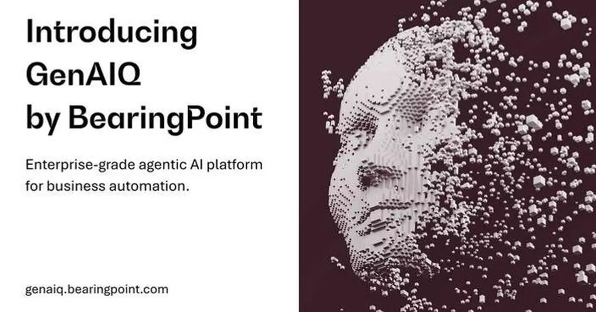 BearingPoint launches GenAIQ to turn generative AI into enterprise-scale automation