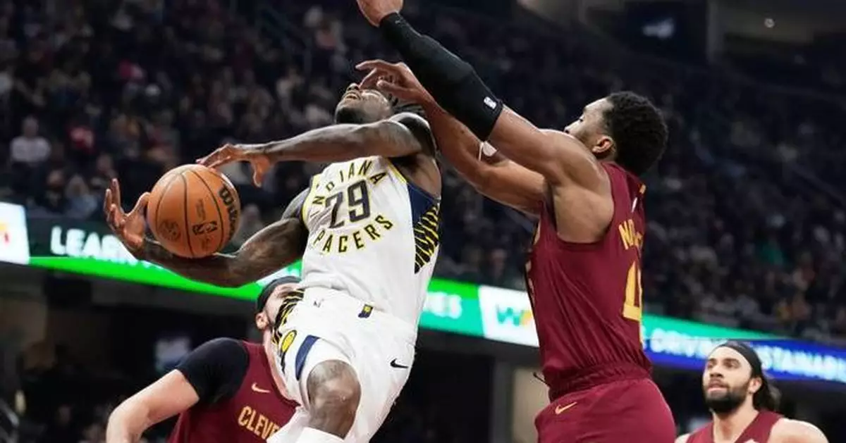 Donovan Mitchell scores 38 points, playoff-bound Cavaliers beat Pacers 117-108