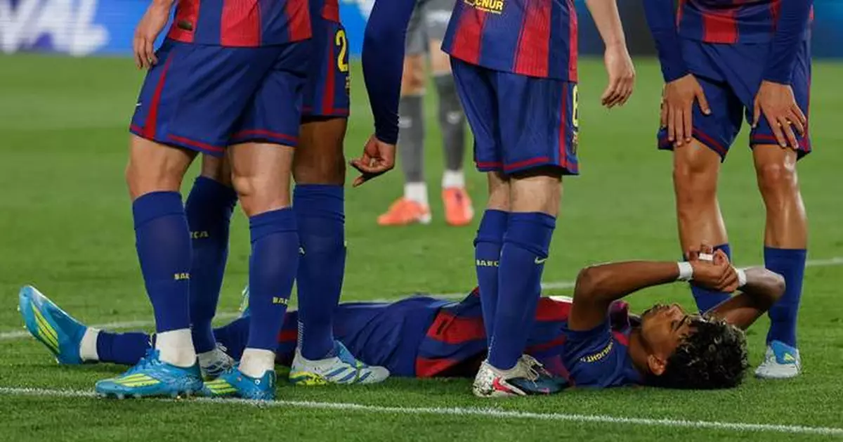 World Cup worry as Lamine Yamal injured while converting penalty in Barcelona win over Celta Vigo