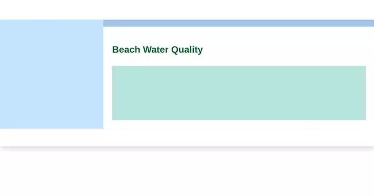 EPD Releases Latest Water Quality Ratings for 39 Beaches: 31 Good, 9 Fair
