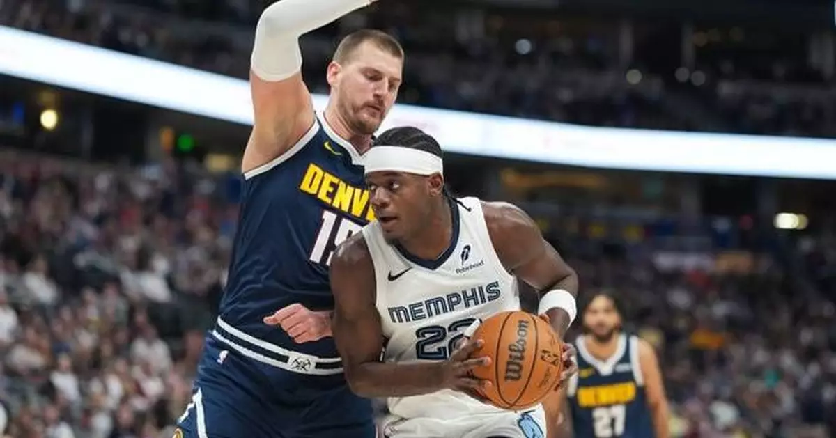 Jokic has his 34th triple-double, Nuggets beat the Grizzlies 136-119 for 10th straight win