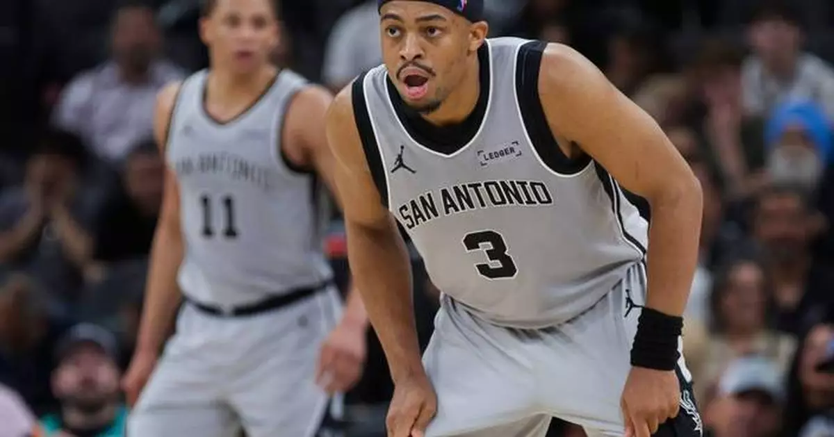 Spurs' Keldon Johnson honored as NBA's Sixth Man of the Year, topping Jaquez, Hardaway