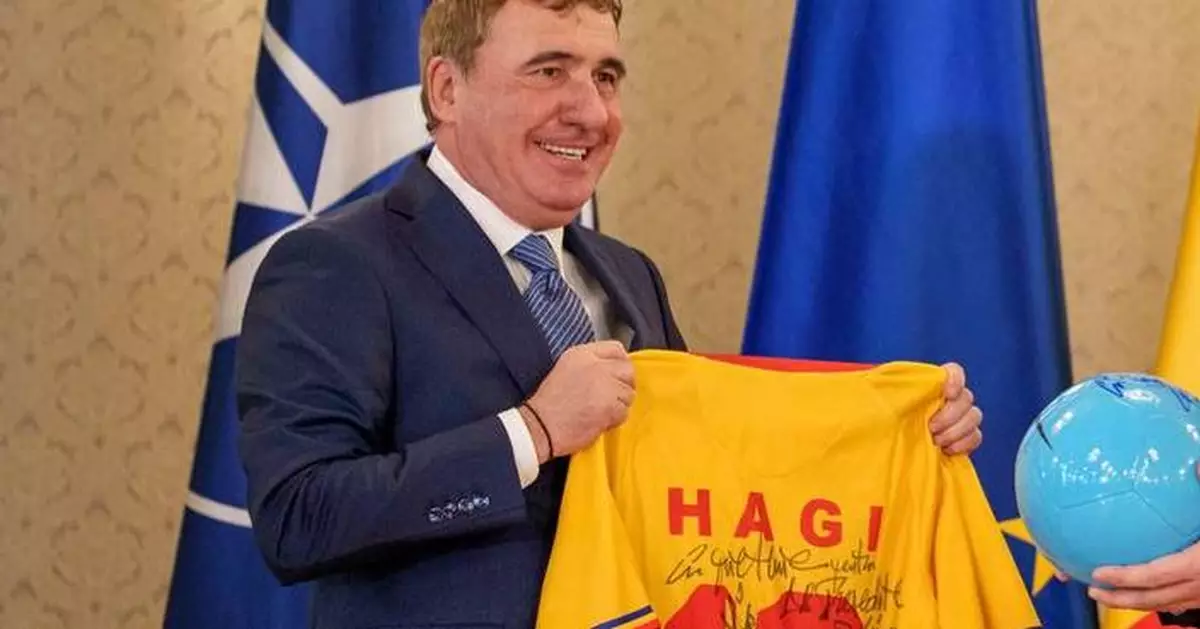 Romania great Gheorghe Hagi returns for second stint as national team coach after Lucescu's death