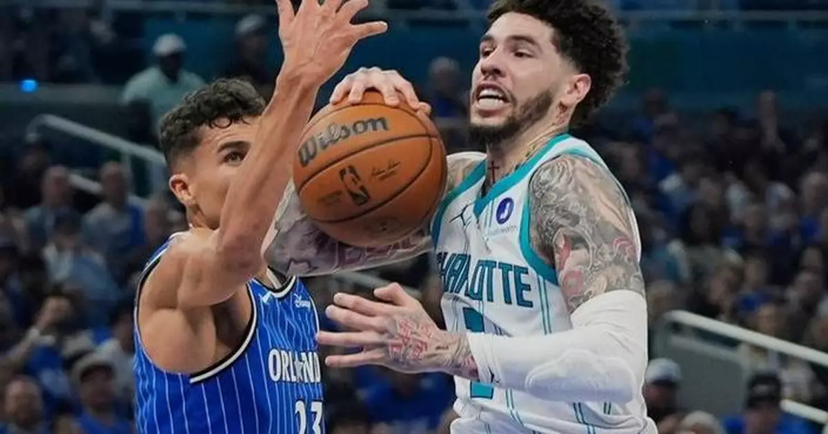 Magic rout Hornets 121-90 in play-in game, advance to face Pistons in 1st round of playoffs