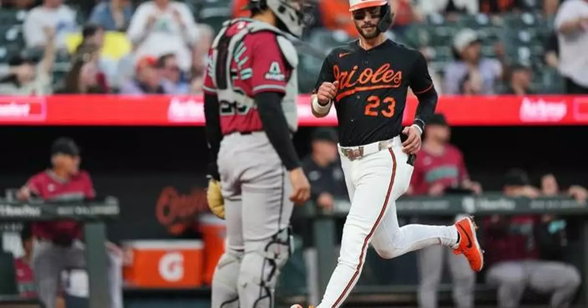 Jackson's grand slam, Alonso's 2-run homer give Orioles a 9-7 comeback win over Diamondbacks