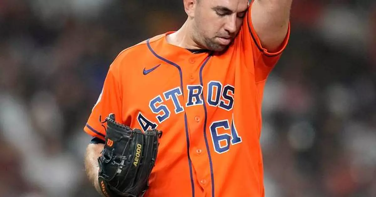 Astros reinstate left-hander Bennett Sousa from injured list, option Colton Gordon to Triple-A