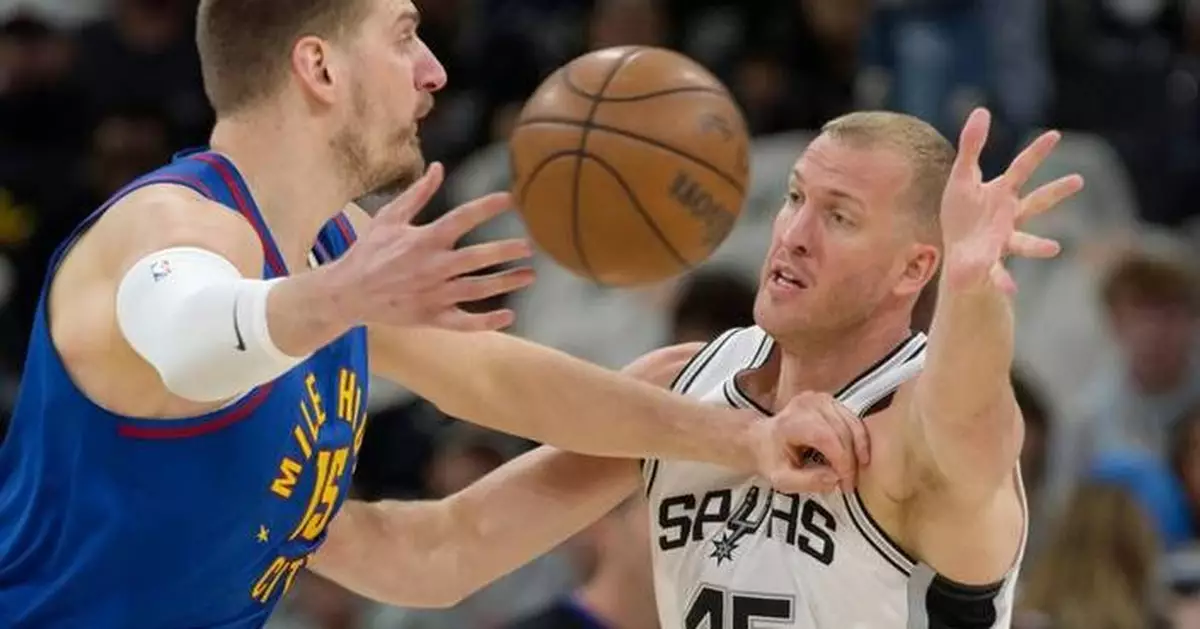 Jokic scores 23 points in 65th game for award eligibility as Nuggets top Spurs to claim No. 3 seed