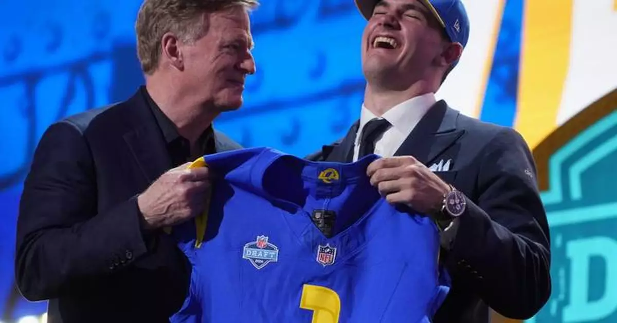 Rams choose QB Ty Simpson at No. 13, securing their successor for Matthew Stafford