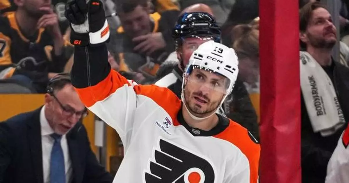 Vladar stops 27 shots as Flyers top Penguins 3-0 to take commanding 2-0 lead in first-round series