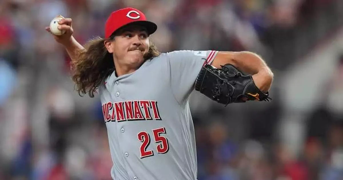 Reds blank Rangers 2-0 as Lowder pitches scoreless innings in first win since 2024