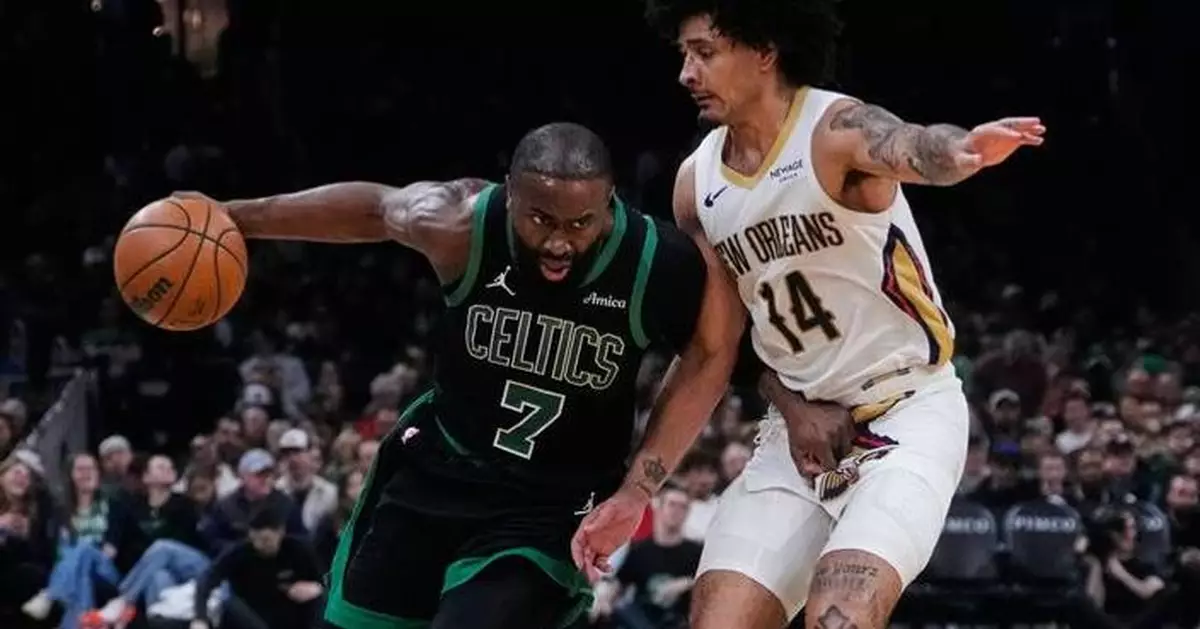 With Jaylen Brown leading and Jayson Tatum back, Celtics are whole again and NBA title contenders