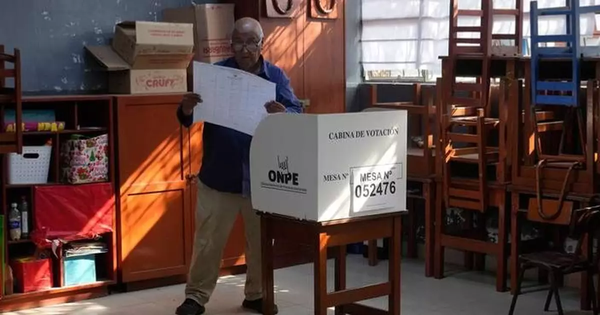 Peru's voters face choice of 35 contenders for ninth president in 10 years