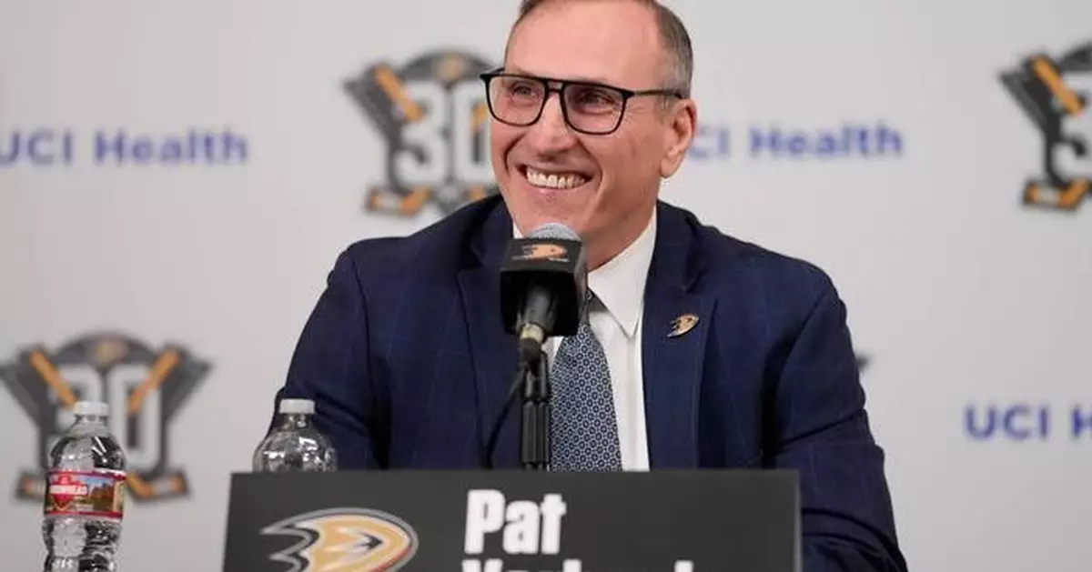 GM Pat Verbeek gets a multiyear contract extension from playoff-contending Anaheim Ducks
