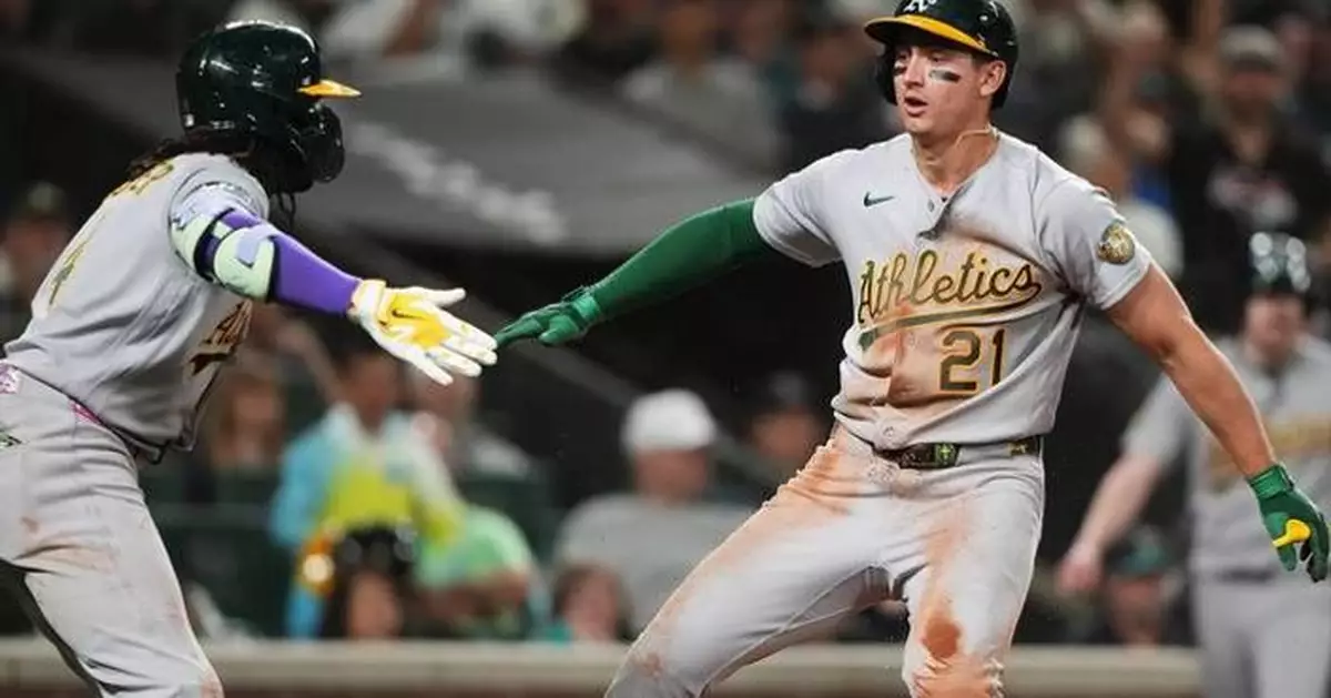 Carlos Cortes goes 4 for 5 with a homer and the Athletics beat the Mariners 6-4
