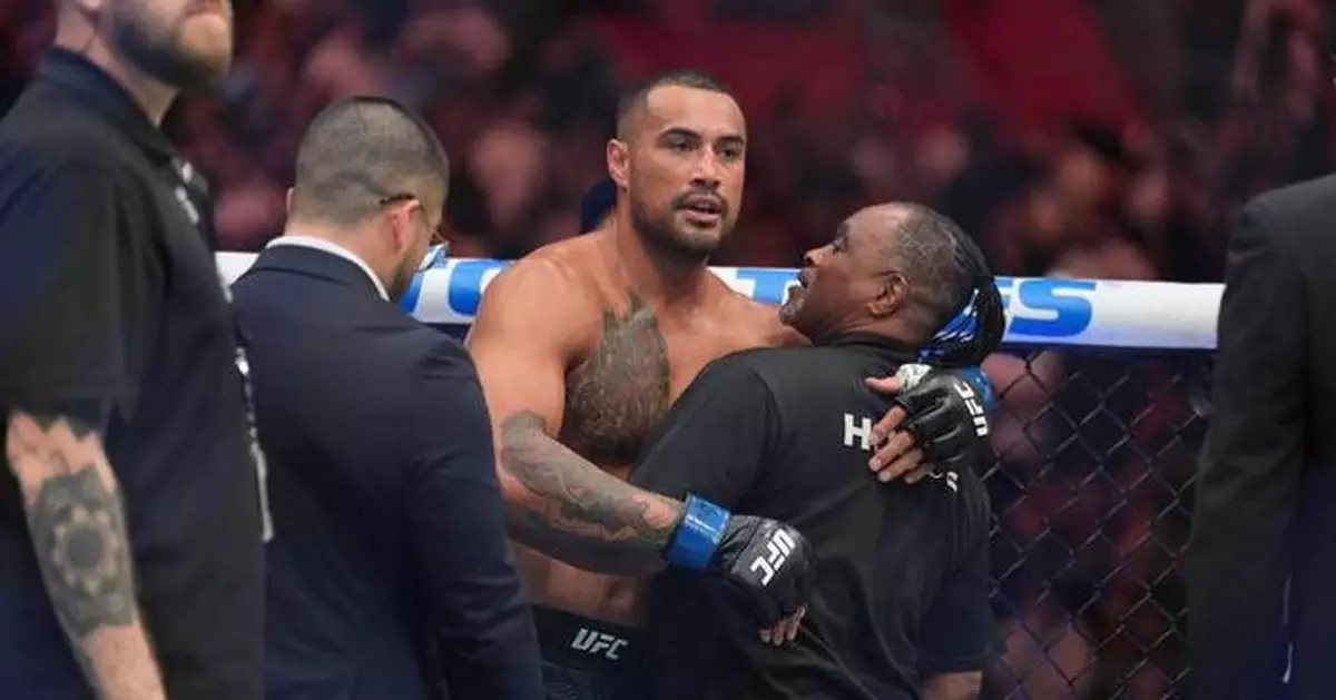 Report: Newly crowned UFC champ Carlos Ulberg says he lost title belt while celebrating the win