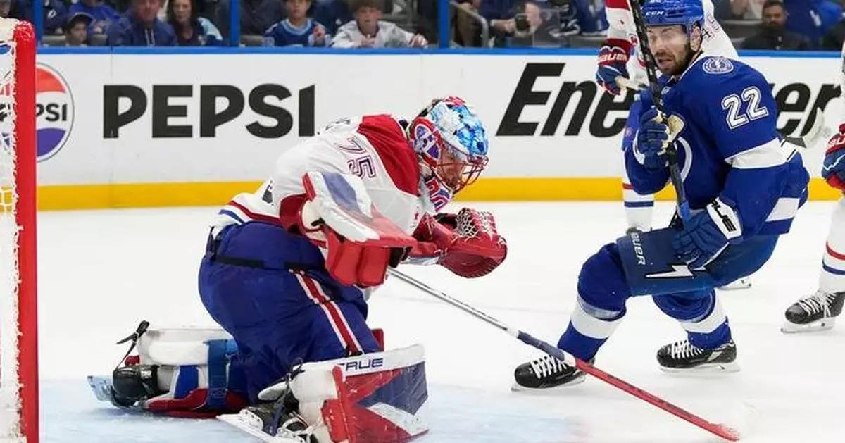 Texier breaks 3rd-period tie, Canadiens beat Lightning in Game 5 to take series lead