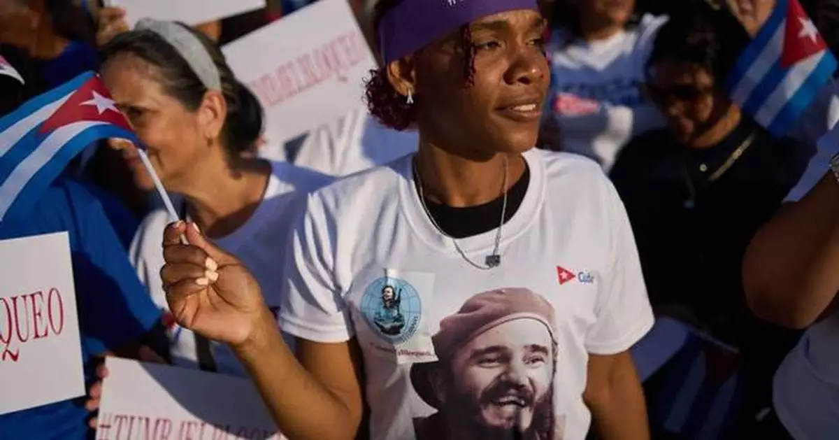 Hundreds of Cuban women rally against US energy blockade as crisis deepens