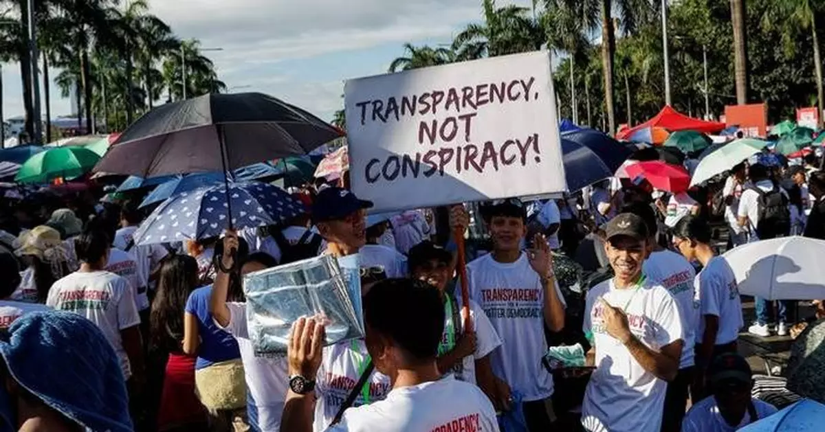 Philippine president says key suspect in corruption scandal has been arrested in Prague