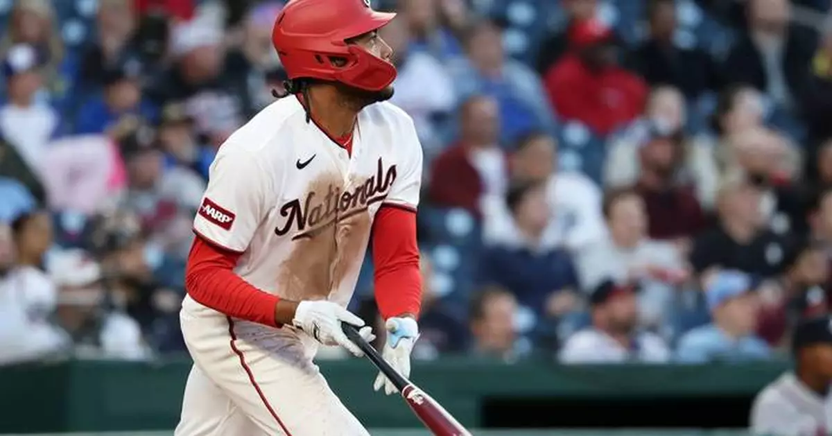 Wood's homer, García's 4 hits power the Nationals to an 11-4 win, snapping Atlanta's streak at 6