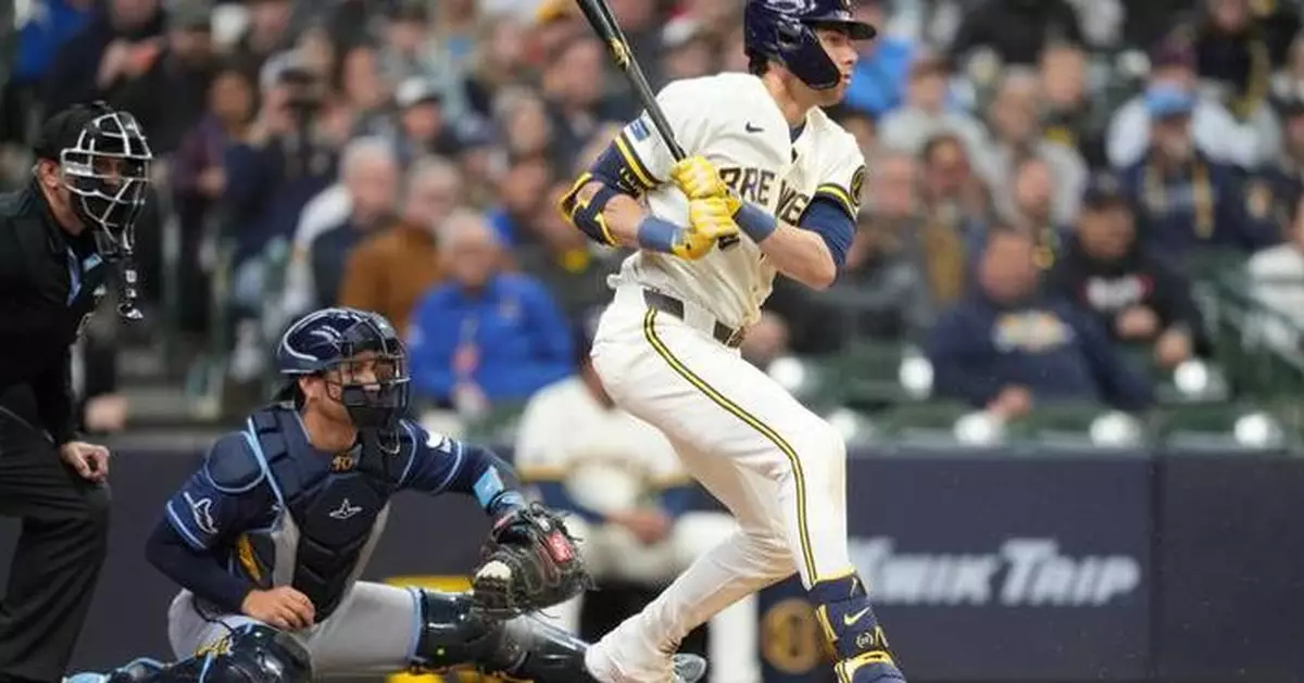 Milwaukee Brewers use 6-run 8th inning to power past Tampa Bay Rays 8-2
