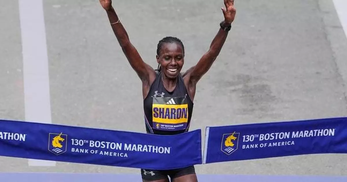 Sharon Lokedi repeats as Boston Marathon women's champion, leading a Kenyan top four