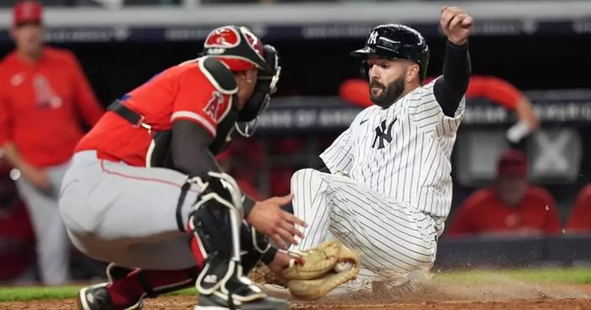 Angels misplay infield popup in 9th and blow lead against Yankees in agonizing loss