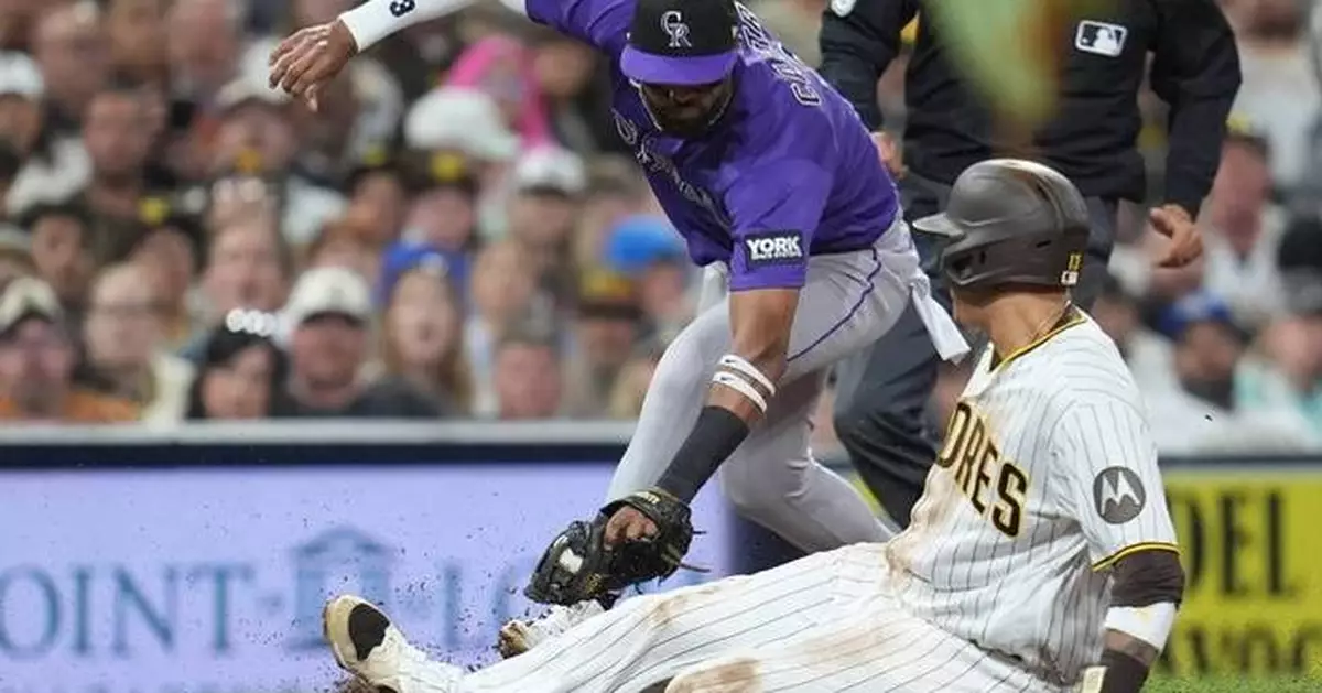 Xander Bogaerts hits a walk-off grand slam in the 12th as Padres top Rockies 7-3