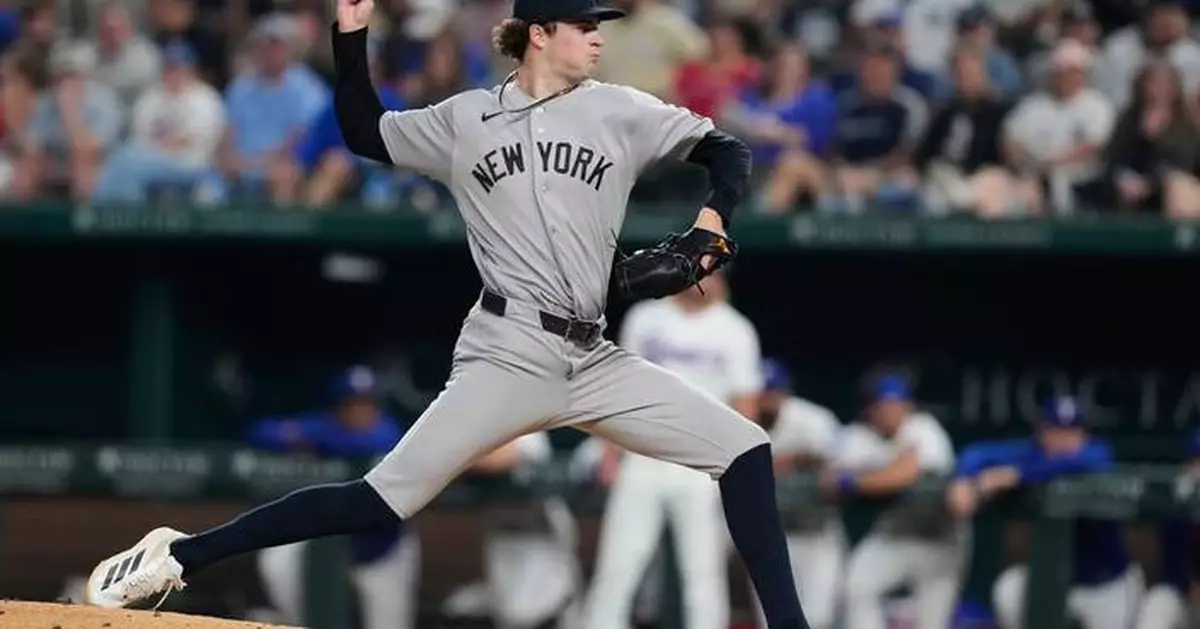 Cam Schlittler shines again and Aaron Judge hits 12th homer as Yankees beat Rangers 3-2