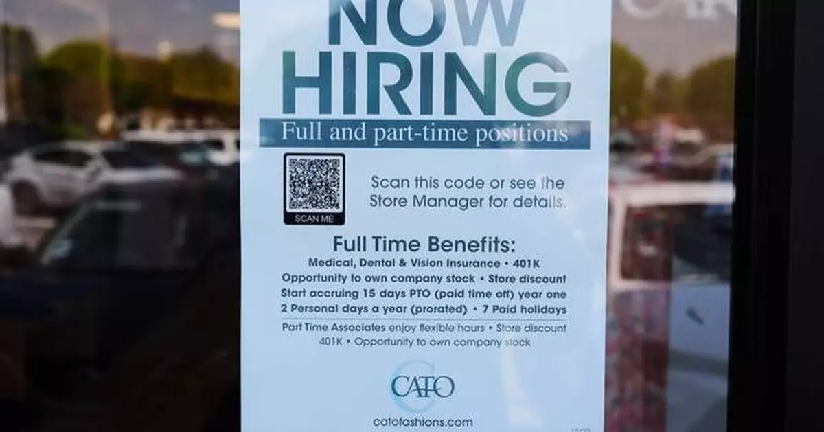 US jobless aid filings fall to 202,000 as layoffs remain low despite uncertainty of Iran war