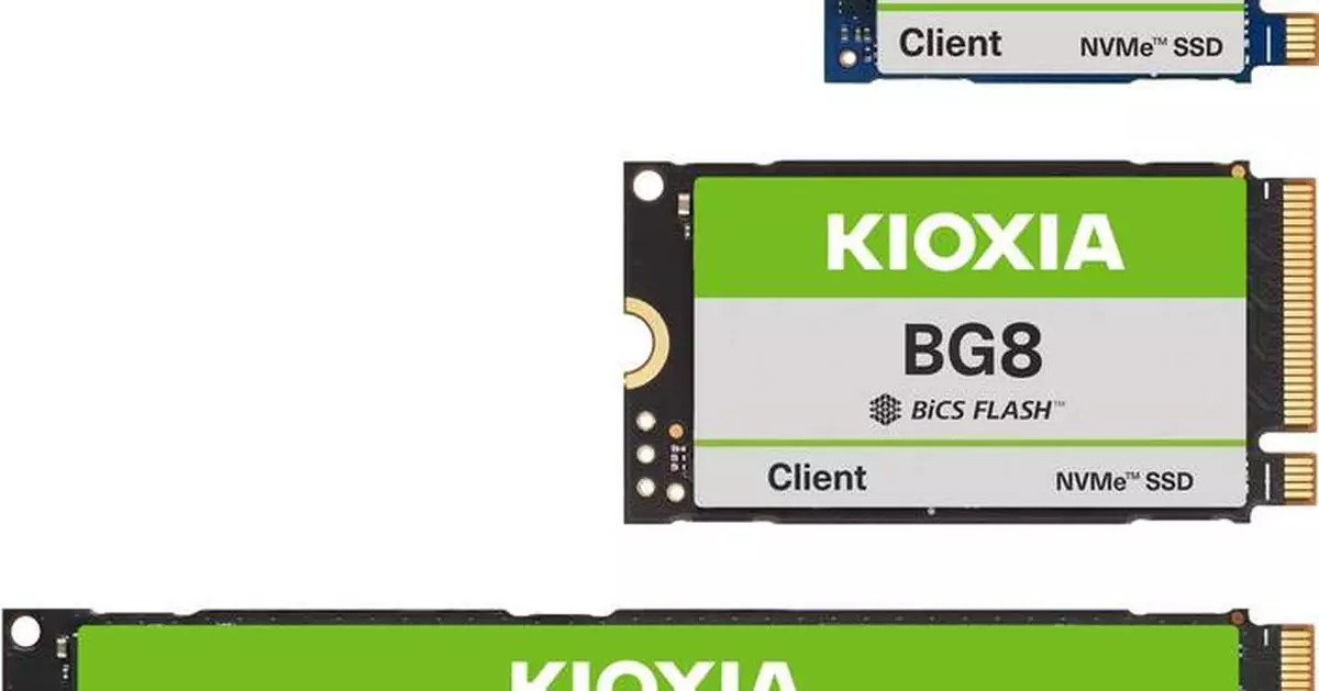 Kioxia Introduces New Mainstream KIOXIA BG8 Series SSDs for PC OEMs