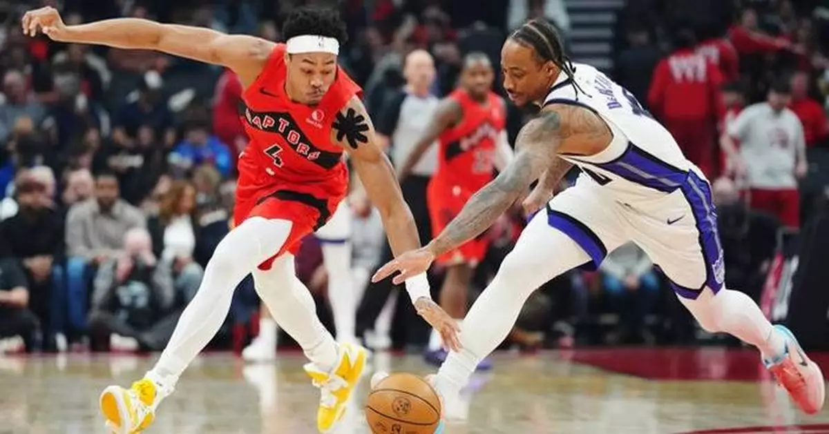 DeMar DeRozan scores 28 points to pass Dominique Wilkins on career list, Kings beat Raptors 123-115