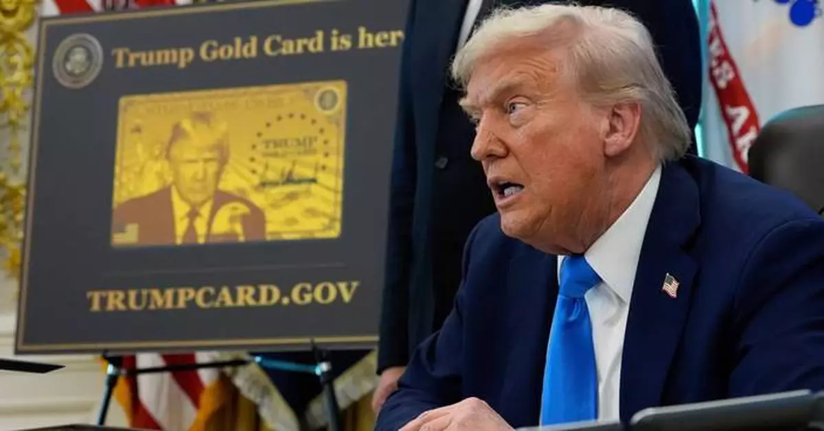 Trump's 'gold card' visa starting at $1 million granted to just 1 person so far, White House says