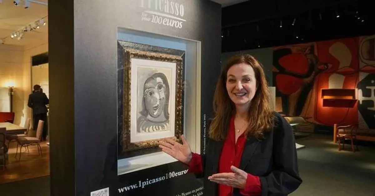 Picture this: A raffle offers a Picasso for 100 euros to fund Alzheimer’s research