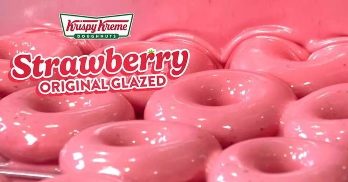 KRISPY KREME® Brings Back Fan-Favorite Strawberry Original Glazed® and It’s Berry Hard to Resist