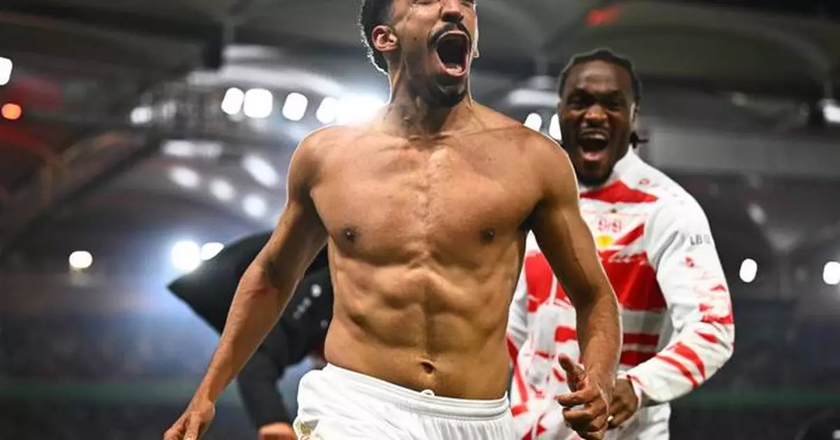 Last-gasp backheel goal sends Stuttgart past Freiburg to German Cup final against Bayern