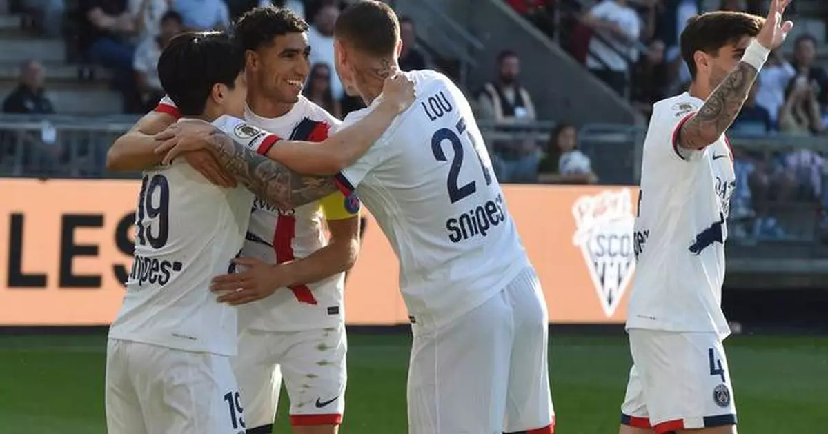 PSG surges 6 points clear after beating Angers despite a late red card