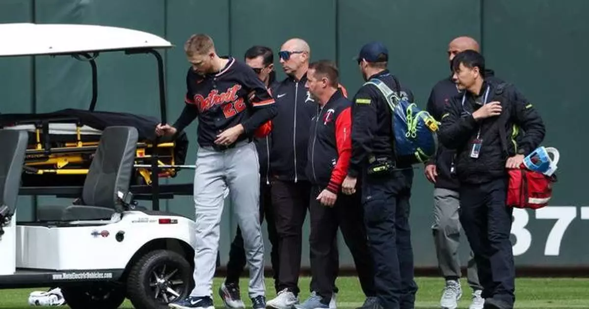 Tigers' Parker Meadows goes on injured list with concussion and broken arm after collision