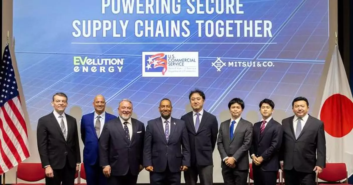 EVelution Energy Secures $850 million Cobalt Offtake Agreement with Mitsui, Advancing U.S. and Allied Critical Minerals Independence